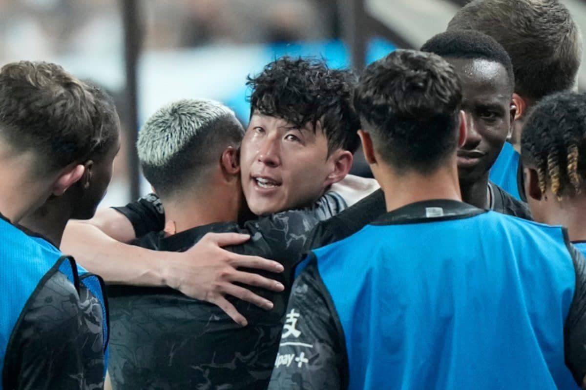 Son Heung-min Breaks Down During Emotional Farewell In His Final Game For Spurs: WATCH