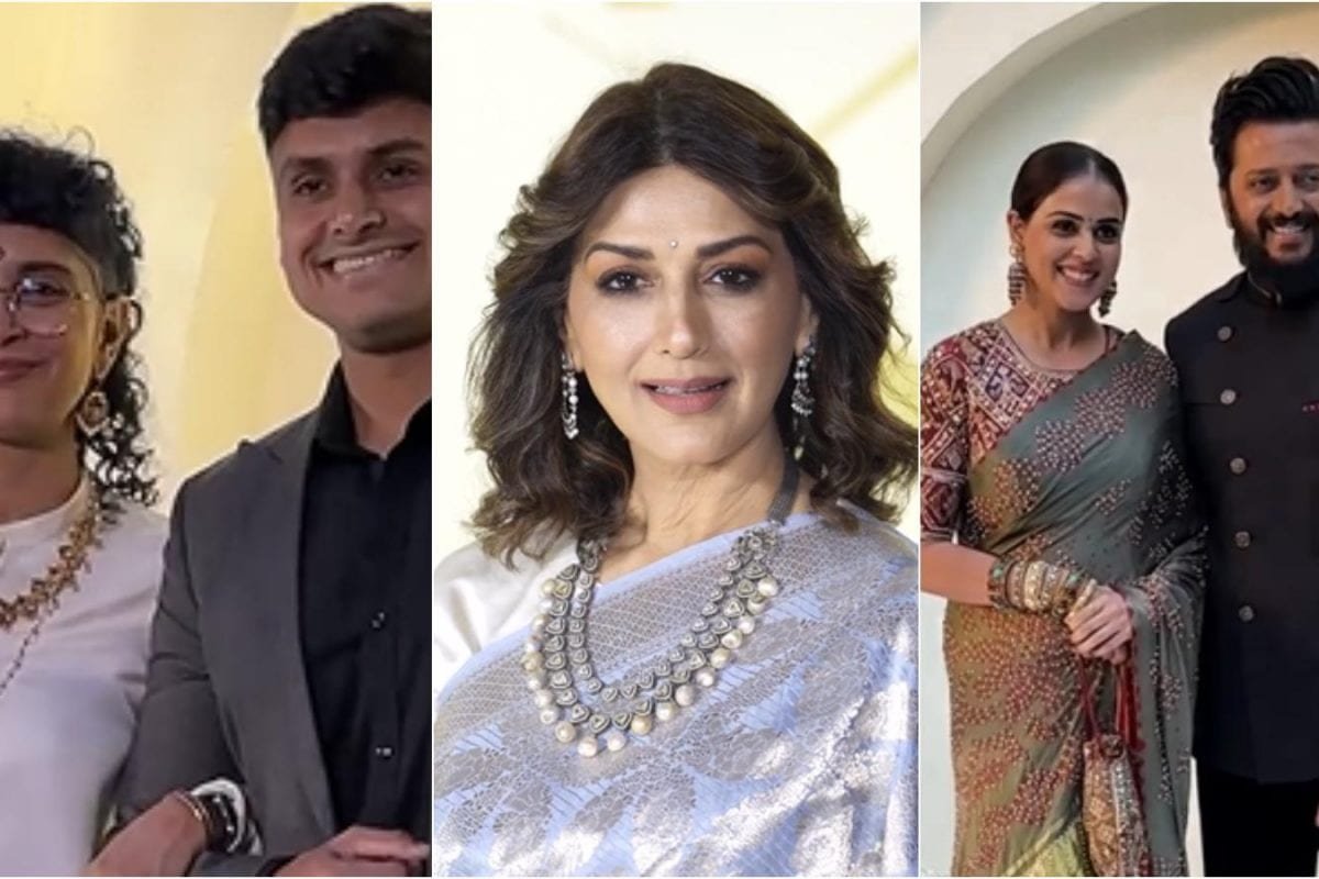 Sonali Bendre, Riteish Deshmukh-Genelia, Kiran Rao Attend Ashutosh Gowariker’s Son Konark’s Wedding | Watch