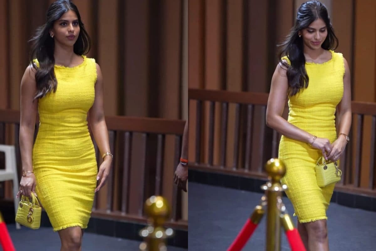 Suhana Khan Stuns In Rs 1.87 Lakh Dolce & Gabbana Dress And Dior Bag Worth Over Rs 4 Lakh | Watch