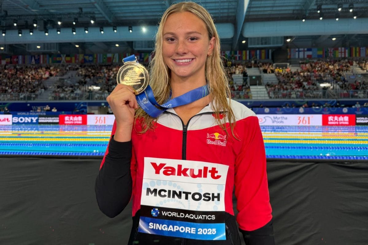 Three Out Of Three For Summer! Canadian McIntosh Nabs Gold In 200m Butterfly At World Championships