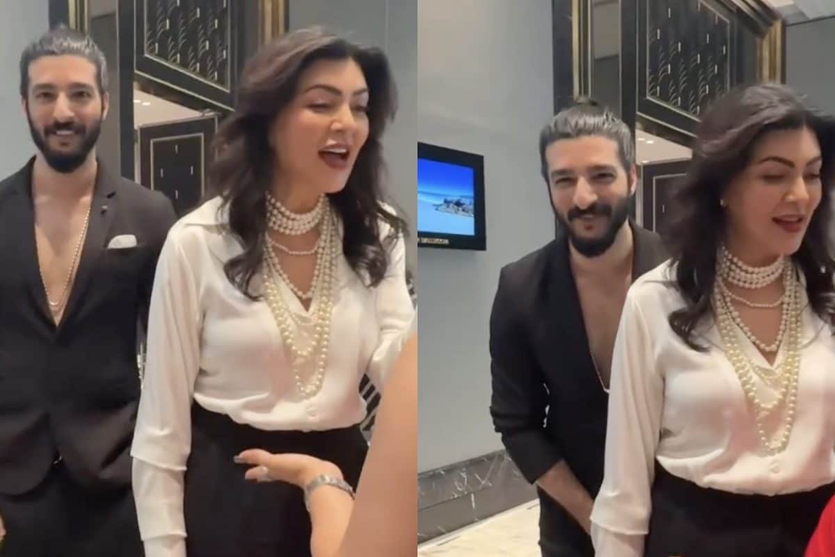 Rohman Shawl Sneaks Into Frame With Sushmita Sen, Paps Burst Out Laughing: ‘Pose Karo Saath Mein’
