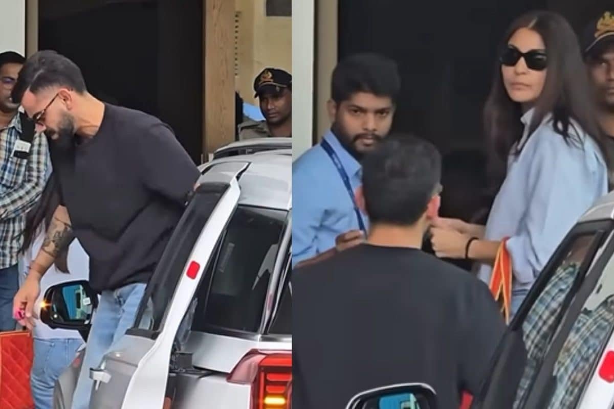 Virat Kohli And Anushka Sharma Jet Out Of The City In Style | Watch Video