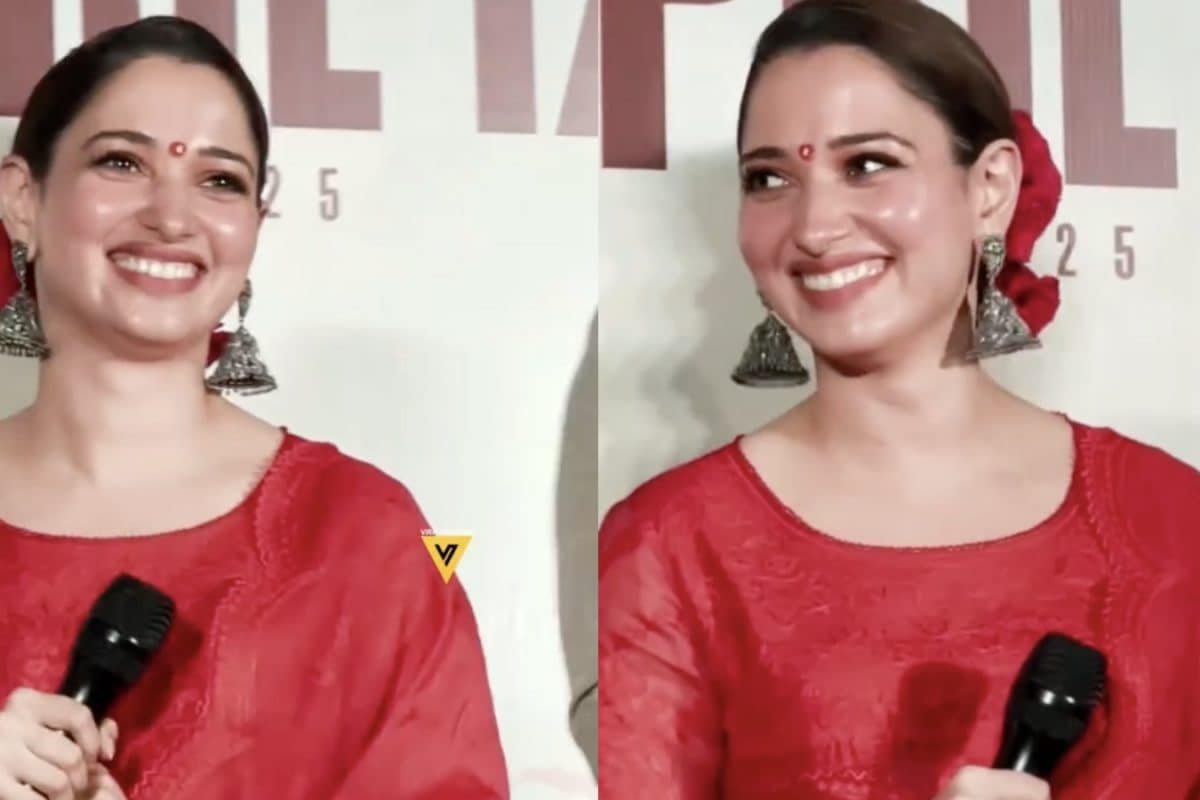 Tamannaah Bhatia Gives Epic Reply To Reporter Who Asked Kisko Apne Vash Mein Karna Chahogi | Watch