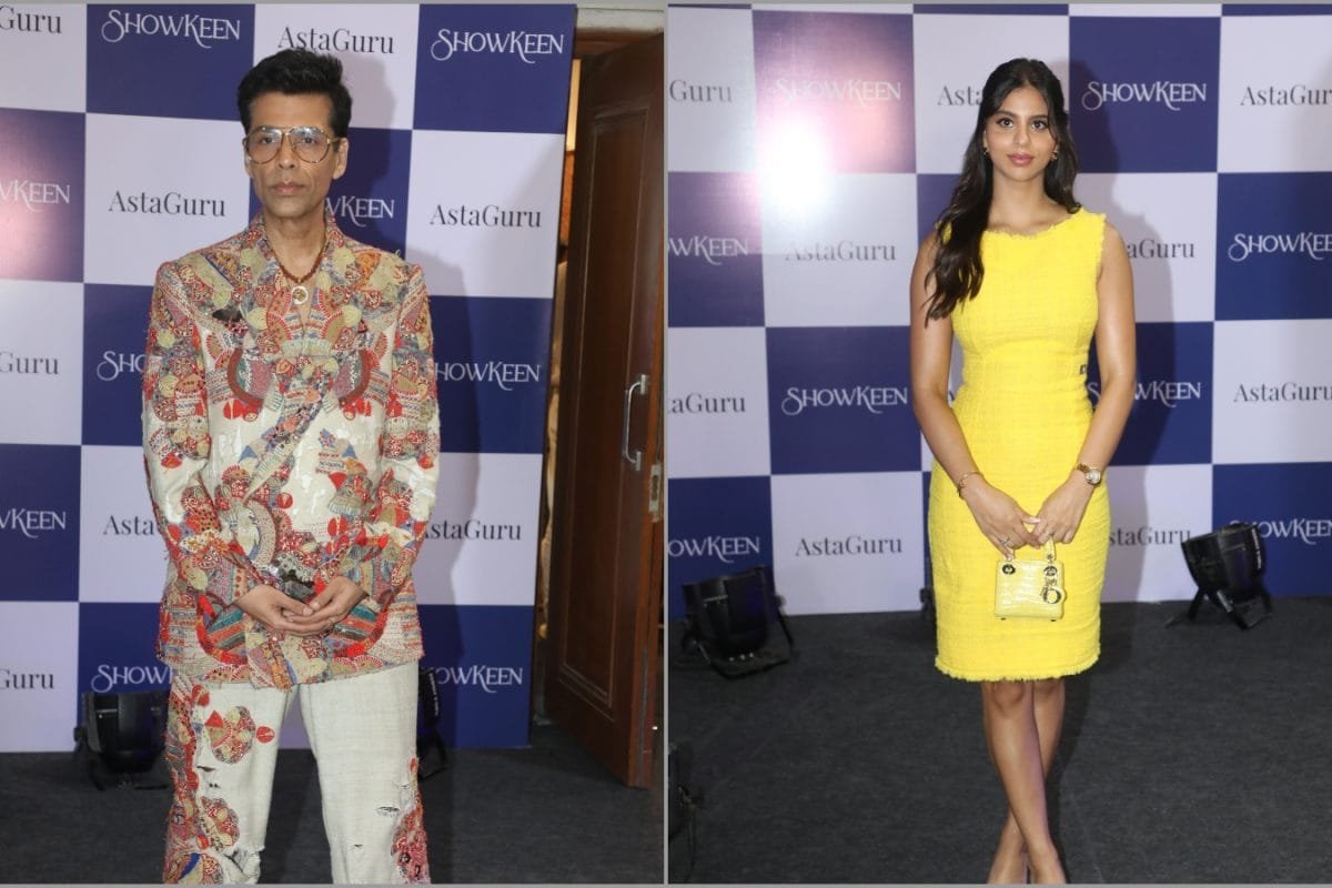 Karan Johar, Suhana Khan, And Other Celebs Make Stylish Appearance At An Exhibition