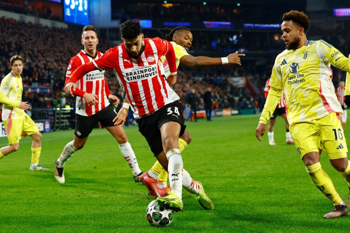 UEFA Champions League: PSV Beat Juventus In Extra Time To Reach Last 16