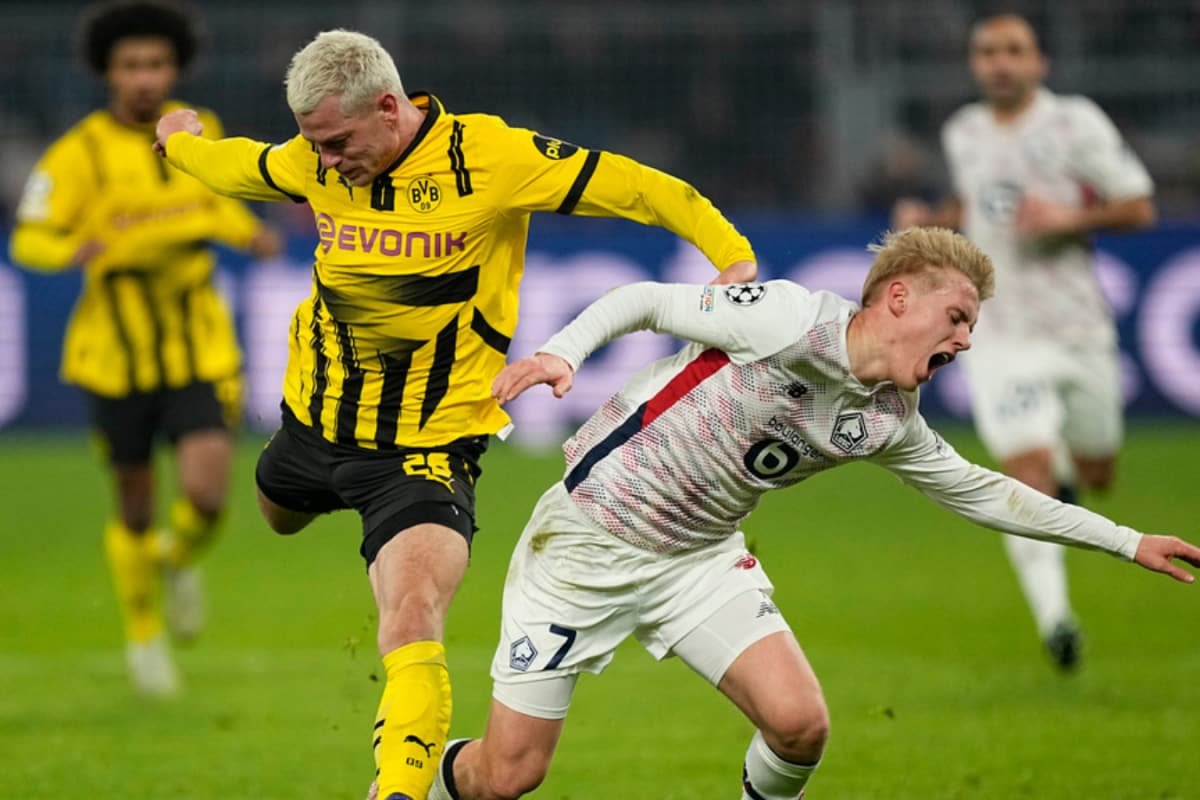 UEFA Champions League: Borussia Dortmund Held By Lille At Home In First Leg