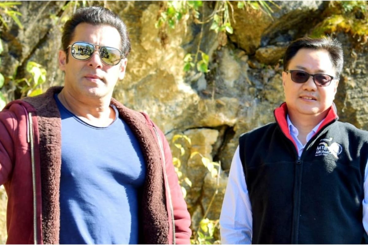 Union Minister Kiren Rijiju Lauds Salman Khan’s Fitness, Says ‘We Inspire Each Other’