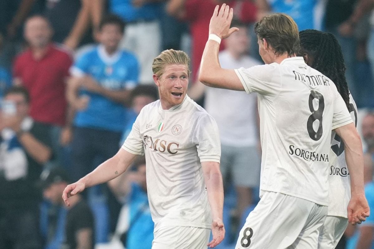 Serie A: Kevin De Bruyne Powers Napoli Past Sassuolo, Milan Stunned By Cremonese