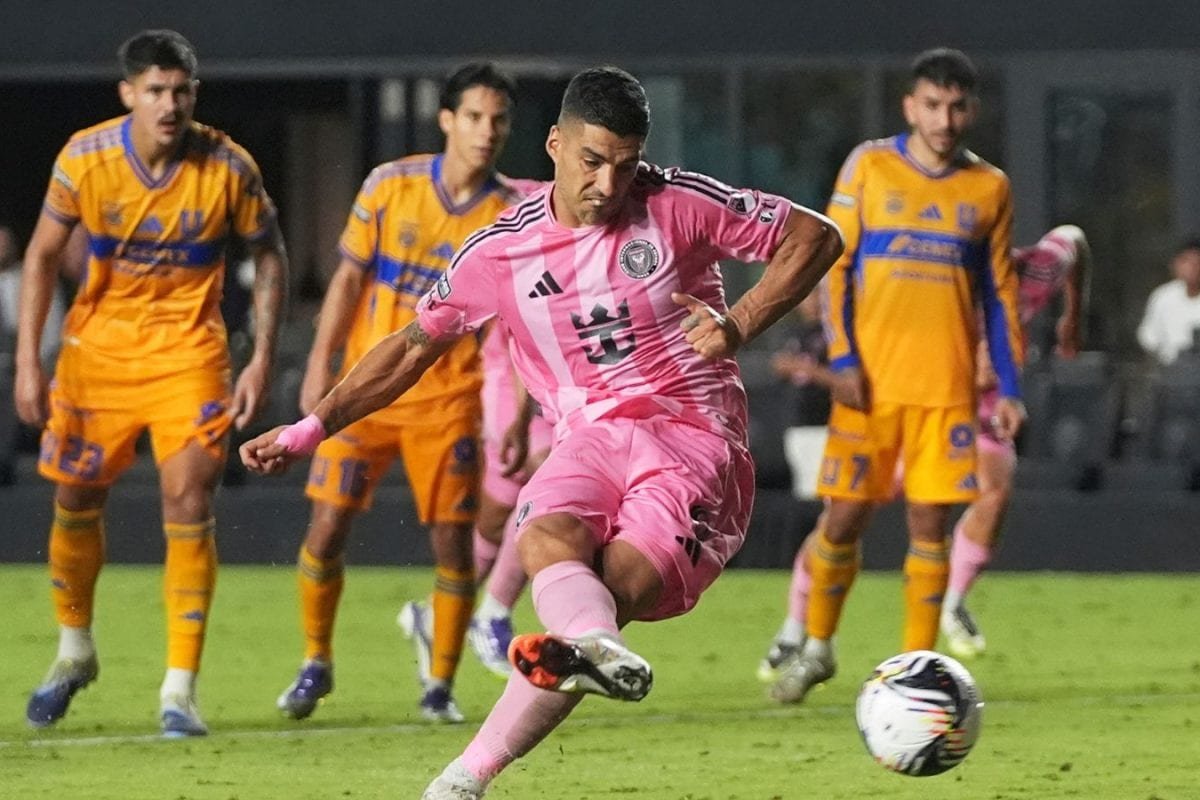 Luis Suarez Brace Helps Messi-Less Inter Miami Pip Tigres In Leagues Cup