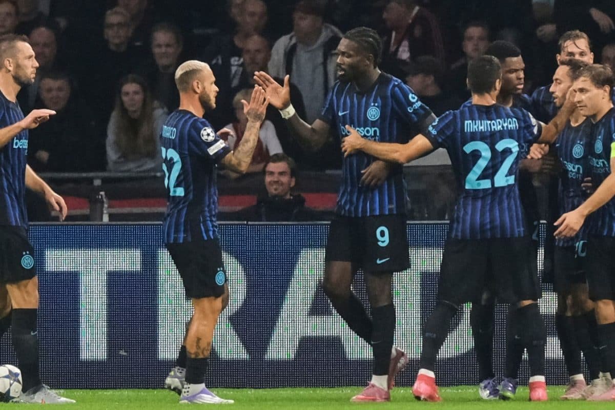 UCL: Inter Milan Down Ajax In Opener As Marcus Thuram Registers Brace