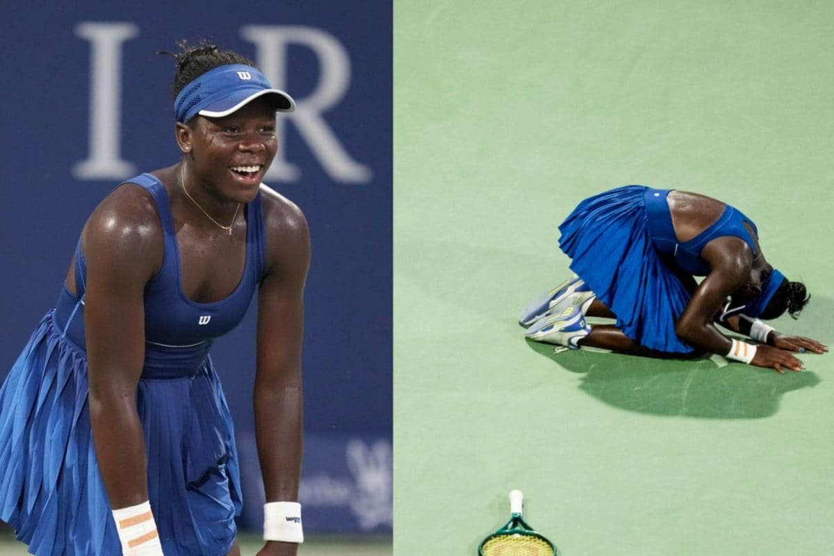 Watch | Victoria Mboko Sinks To Her Knees Following Maiden WTA Crown