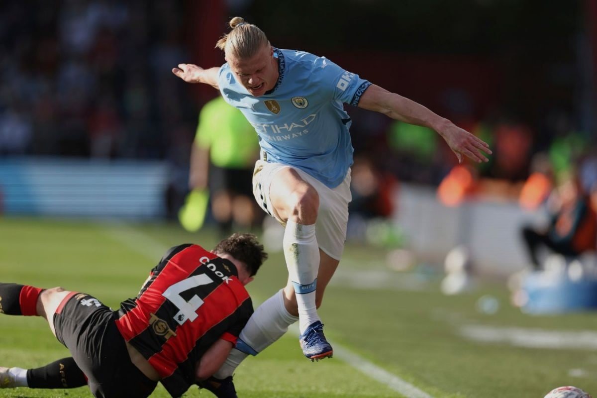 Manchester City Boss Pep Guardiola Reveals Erling Haaland Out For Up To Seven Weeks