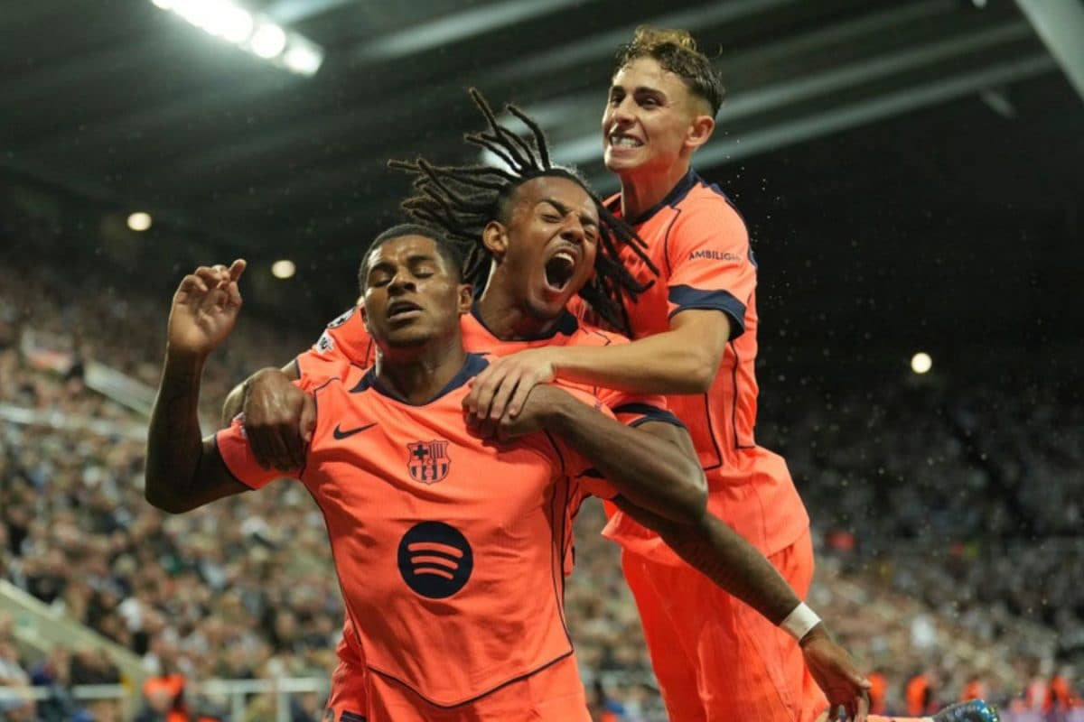 UCL: Marcus Rashford Shines On Return To English Soil With Brace In Barcas Win Over Newcastle