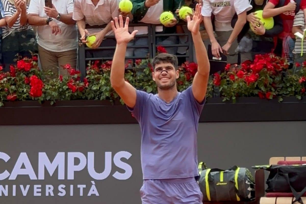 Italian Open: Carlos Alcaraz, Aryna Sabalenka Advance In Rome
