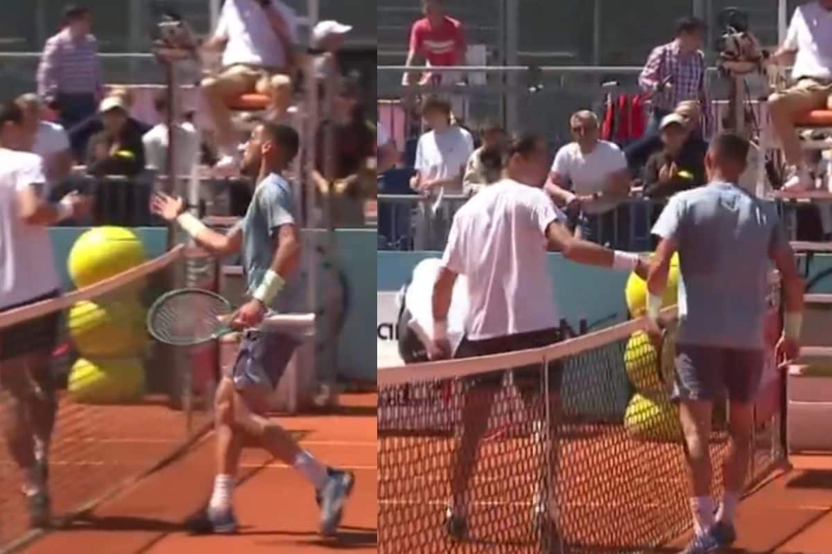 Fake Out: Mattia Bellucci Fake Handshake Irks Damir Dzumhur At Madrid Open