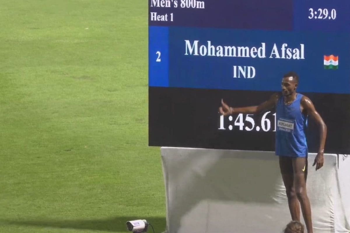 UAE Athletics Grand Prix: Mohammed Afsal Smashes 800m National Record In Dubai