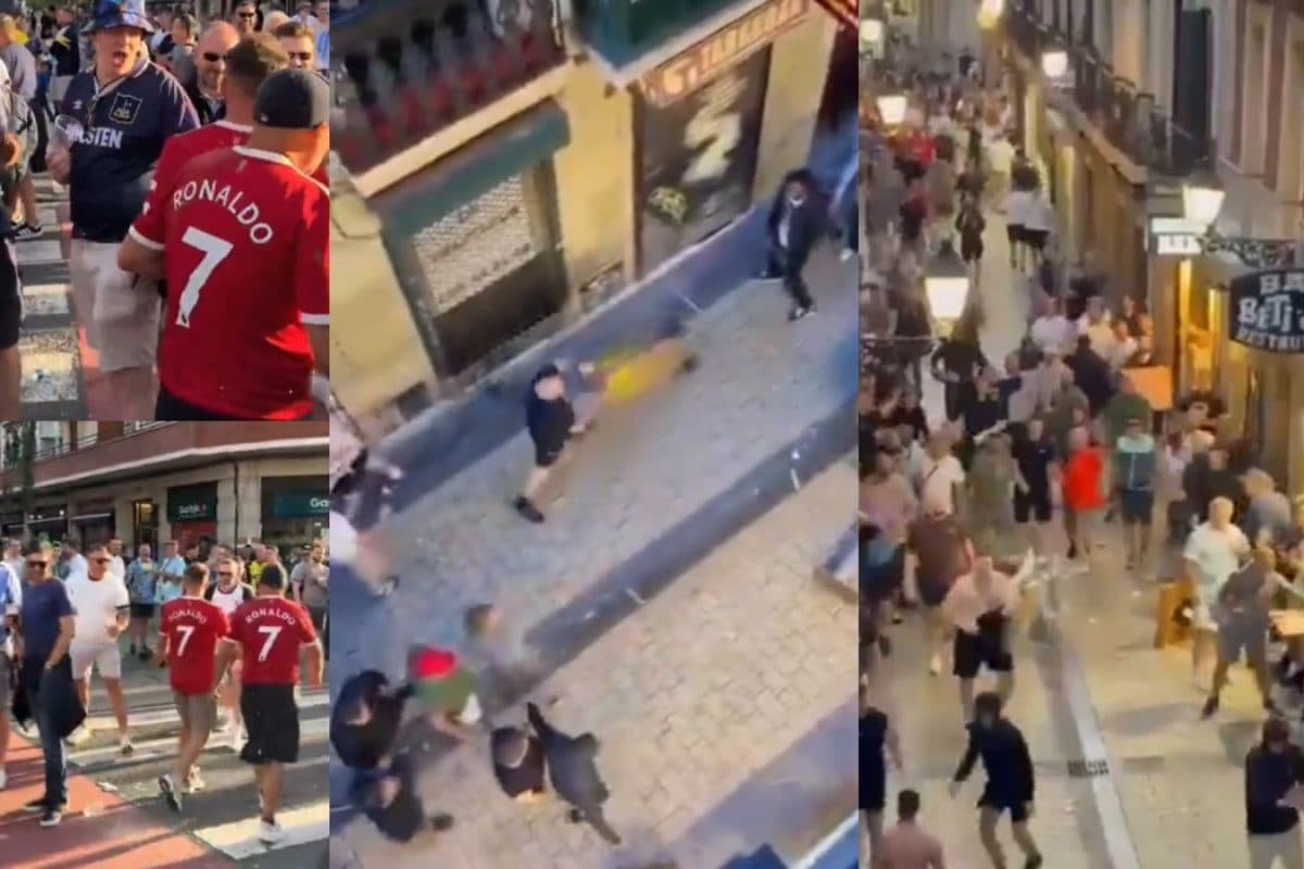 Battle Of San Mames: English Fans Take Over Bilbao Streets Ahead Of UEL Final