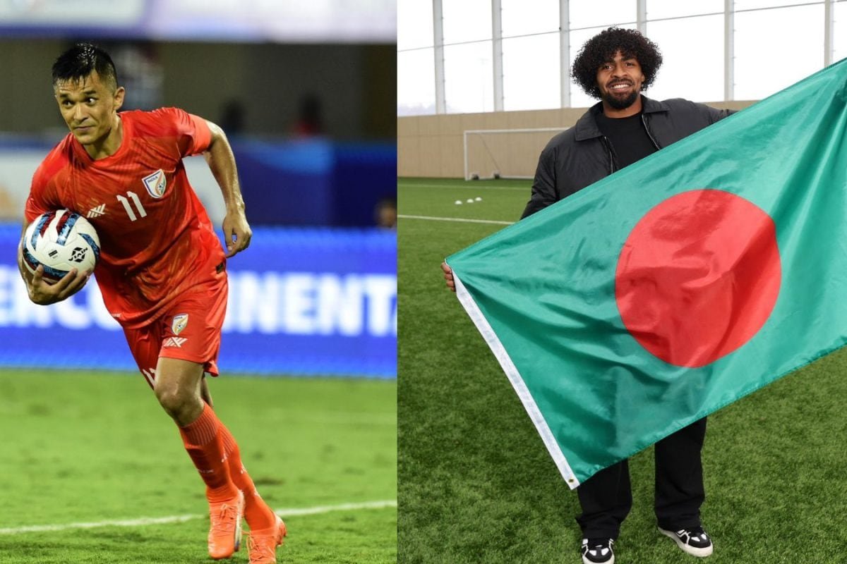 Sunil Chettri Shoulders India’s Hopes As Bangladesh Rope In Hamza Choudhury For AFC Asian Cup Qualification Bid