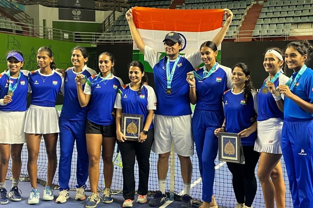 Billie Jean Cup 2025: Team India Seal Historic Playoffs Berth With Win Over Korea As Shrivalli Bhamidipaty Shines