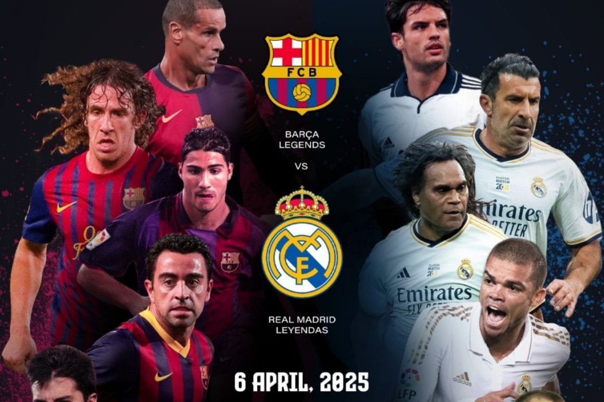 Full Squads For El Clasico Legends Exhibition Between Barcelona And Real Madrid In Mumbai Unveiled
