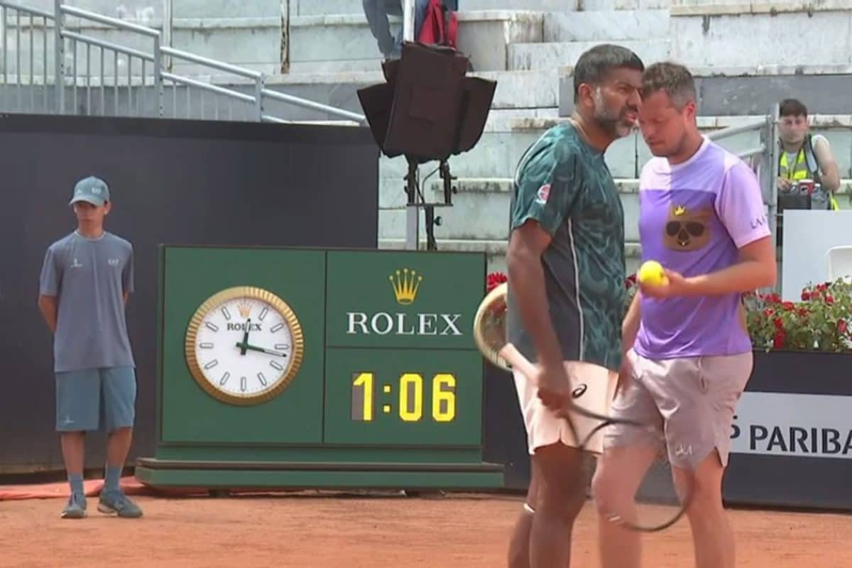French Open 2025: Rohan Bopanna- Adam Pavlasek Ousted From Roland Garros