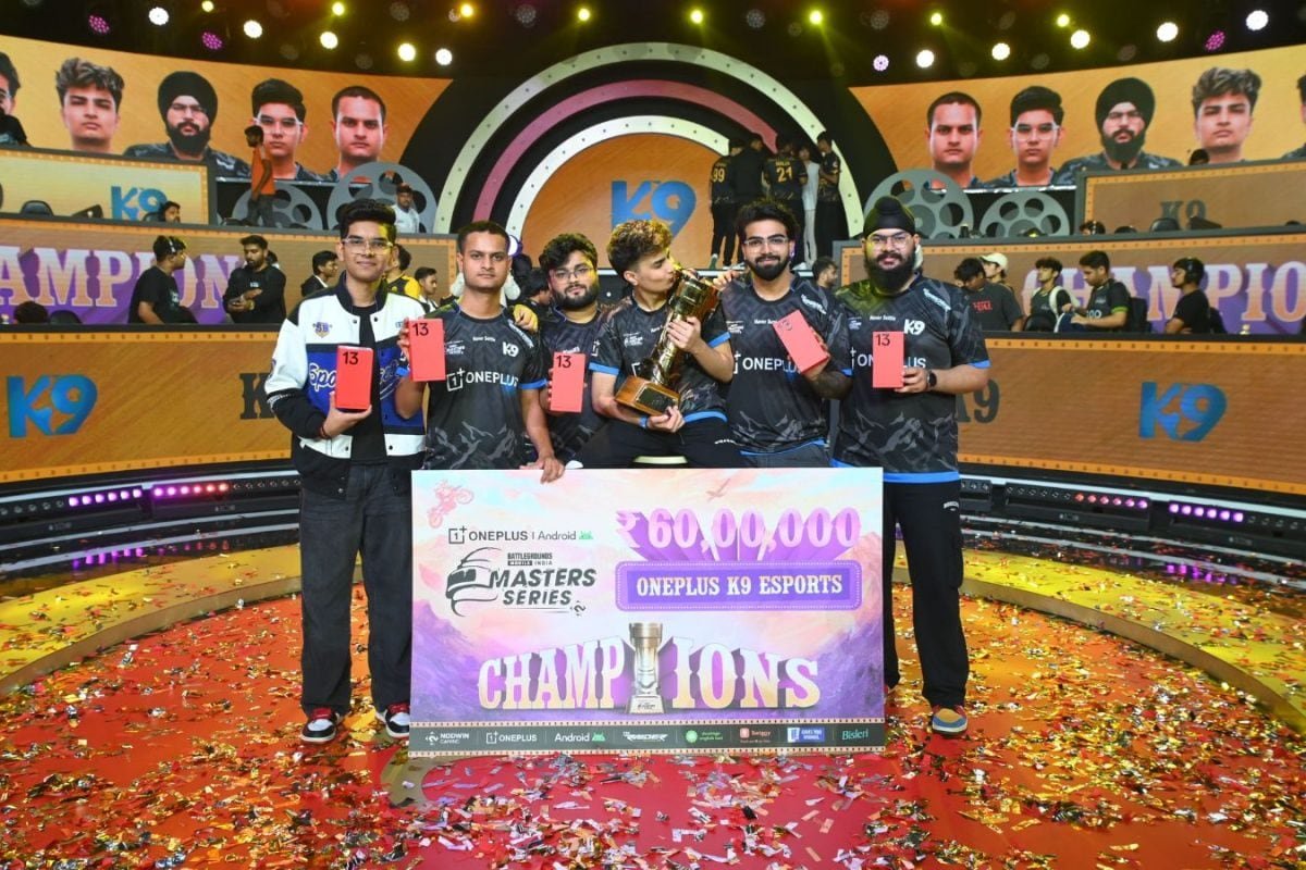 BGMS Season 4: Team K9 Esports Clinch Champions Title And INR 60 Lakh Prize Money