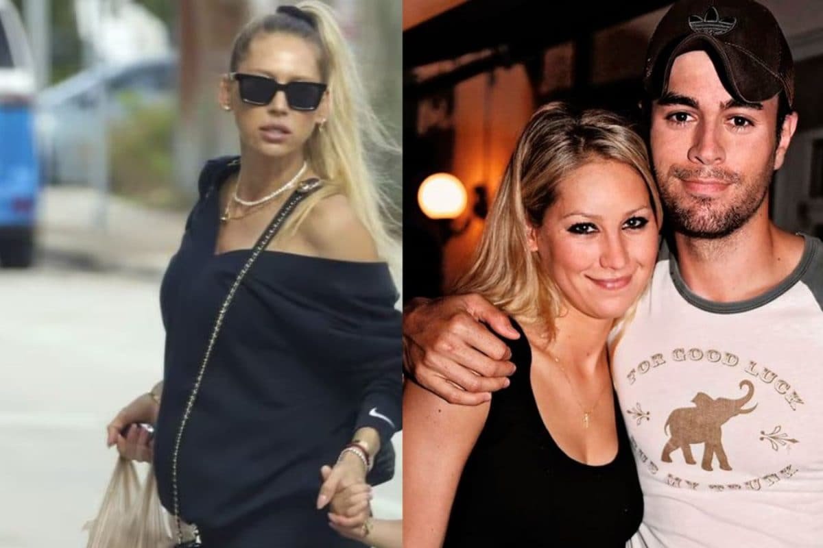 Former Tennis Star And Enrique Iglesias Partner Anna Kournikova Spotted In Miami