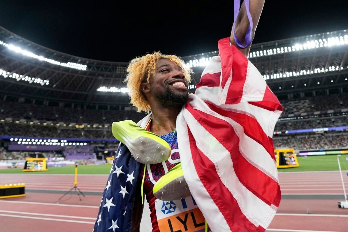 Noah Lyles Beats Dyslexia, ADHD, Depression To Equal Usain Bolts Record In Japan | In Pictures