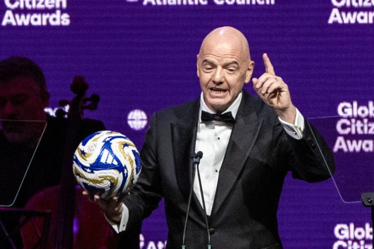 FIFA Boss Gianni Infantino Looks To Harness Humanitarian Values Of Football Amid Calls For Israel Exclusion