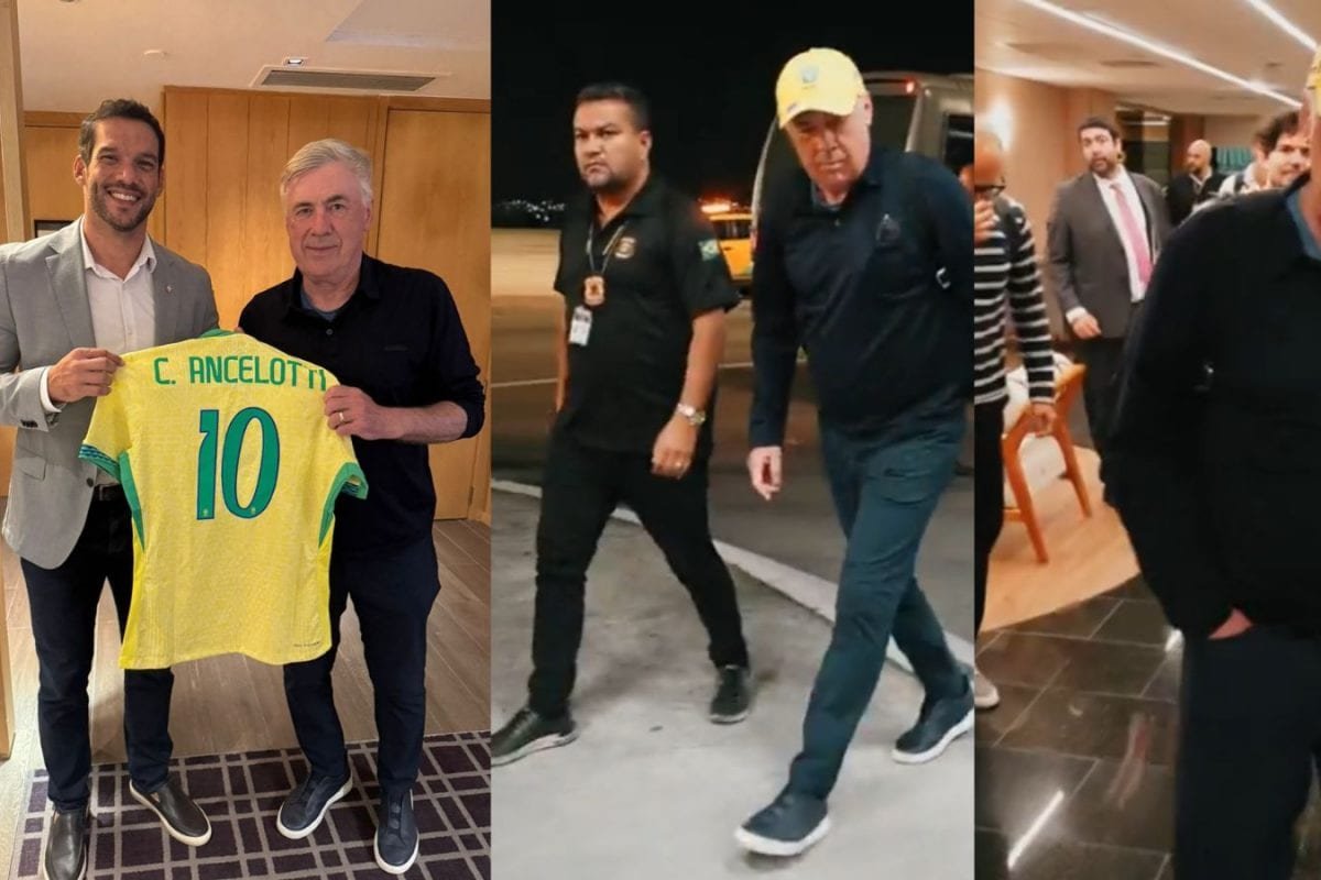May Christ The Redeemer Bless Our...: Ancelotti Receives Warm Reception In Brazil