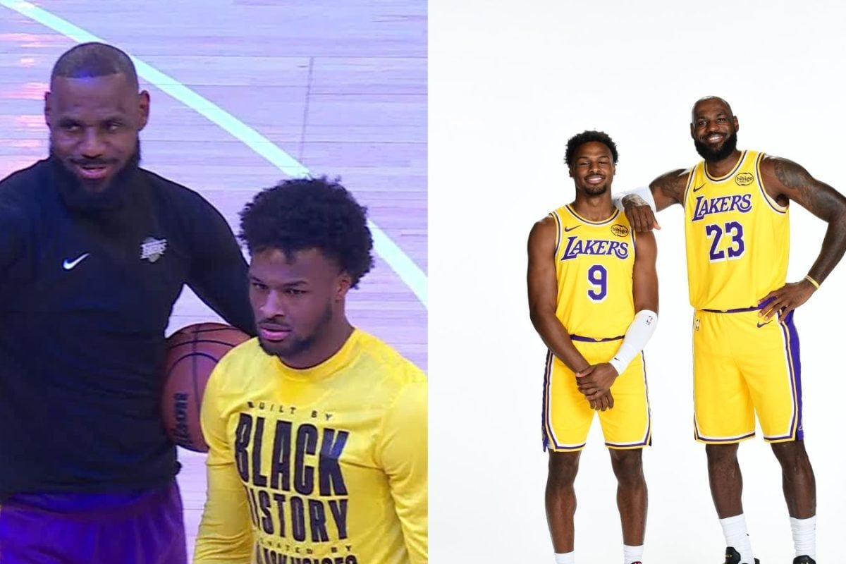 Keep Leading The Next...: LeBron James Wishes Young King Bronny On 21st Birthday