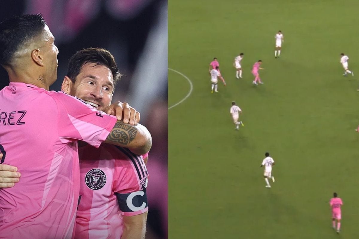 Messis Craft Assist To Set Suarez Up In Inter Miamis Trashing Of LA Galaxy | Watch