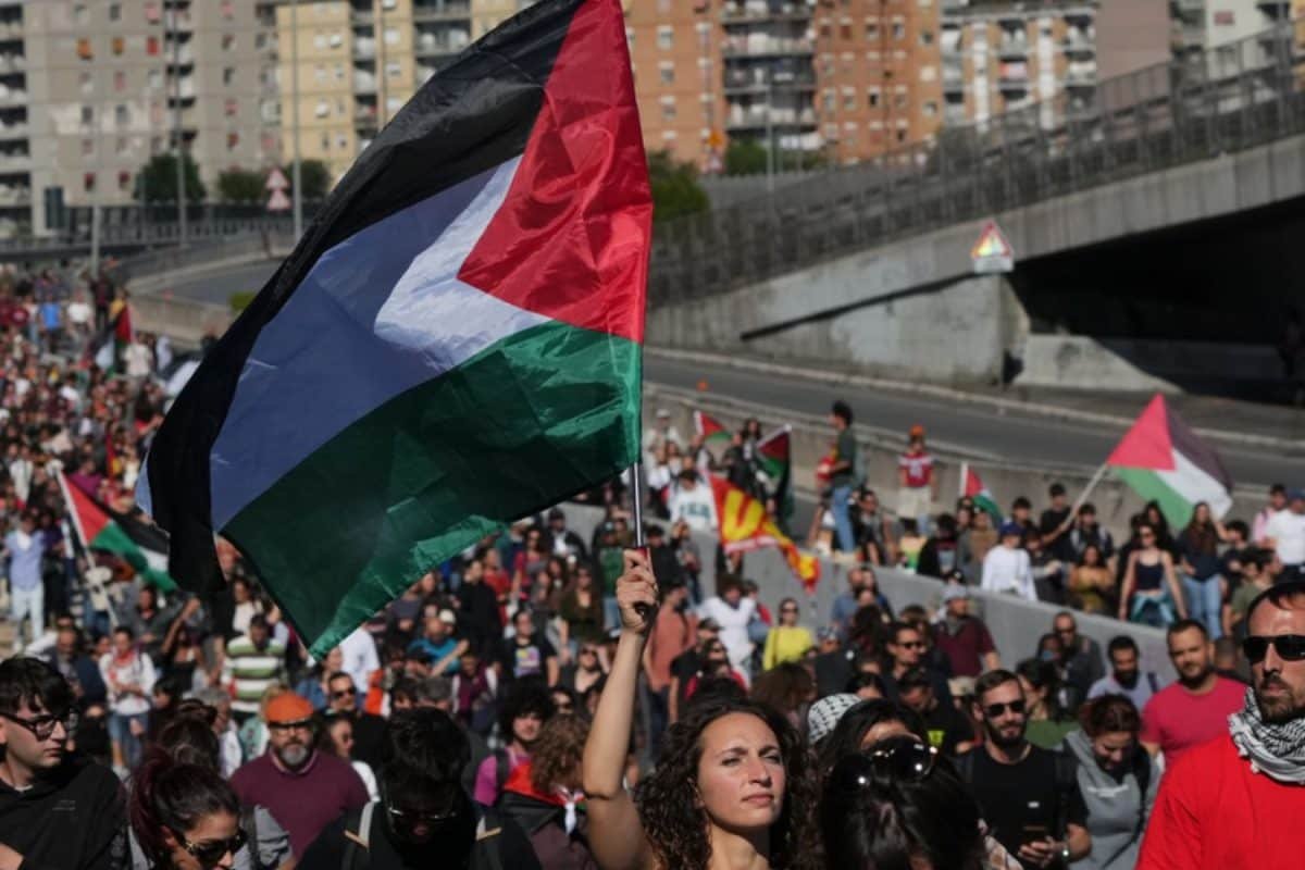 Pro-Palestinian Protesters Seek Cancellation Of Italys WC Qualifier Against Israel