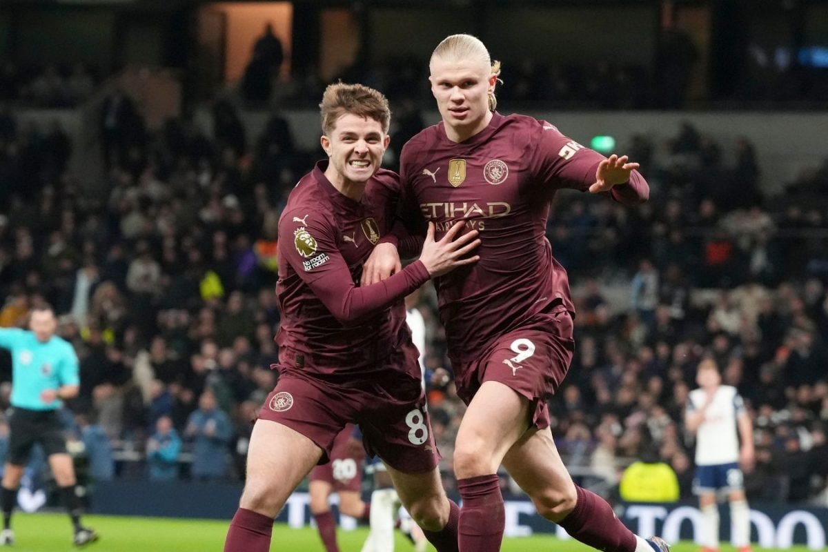 Erling Haalands Goal At Tottenham Sends Manchester City Fourth