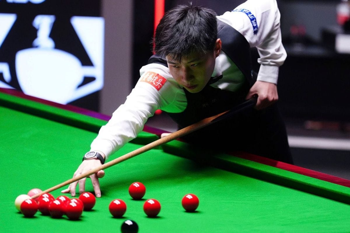 Chinas Zhao Xintong leads Mark Williams 11-6 In World Snooker Final