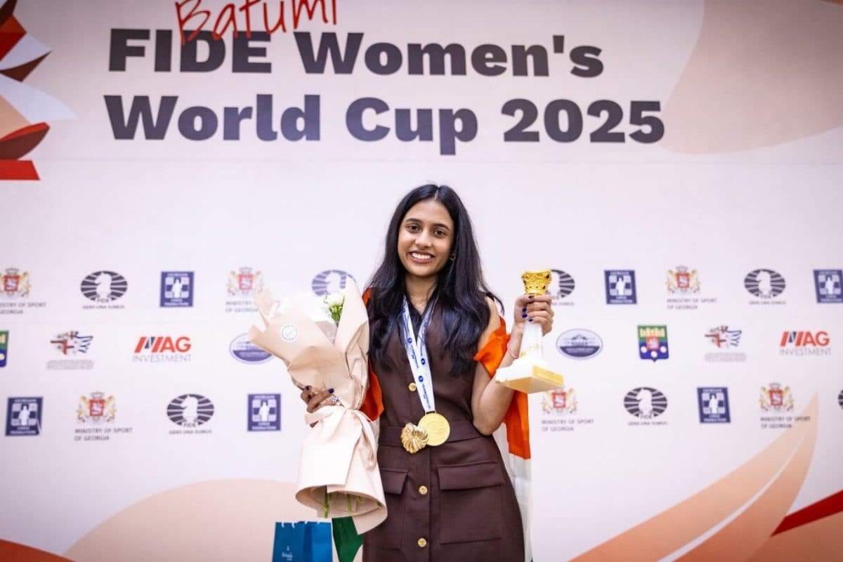 Maharashtra Government Awards Rs 3 Crore To World Cup-Winner Divya Deshmukh