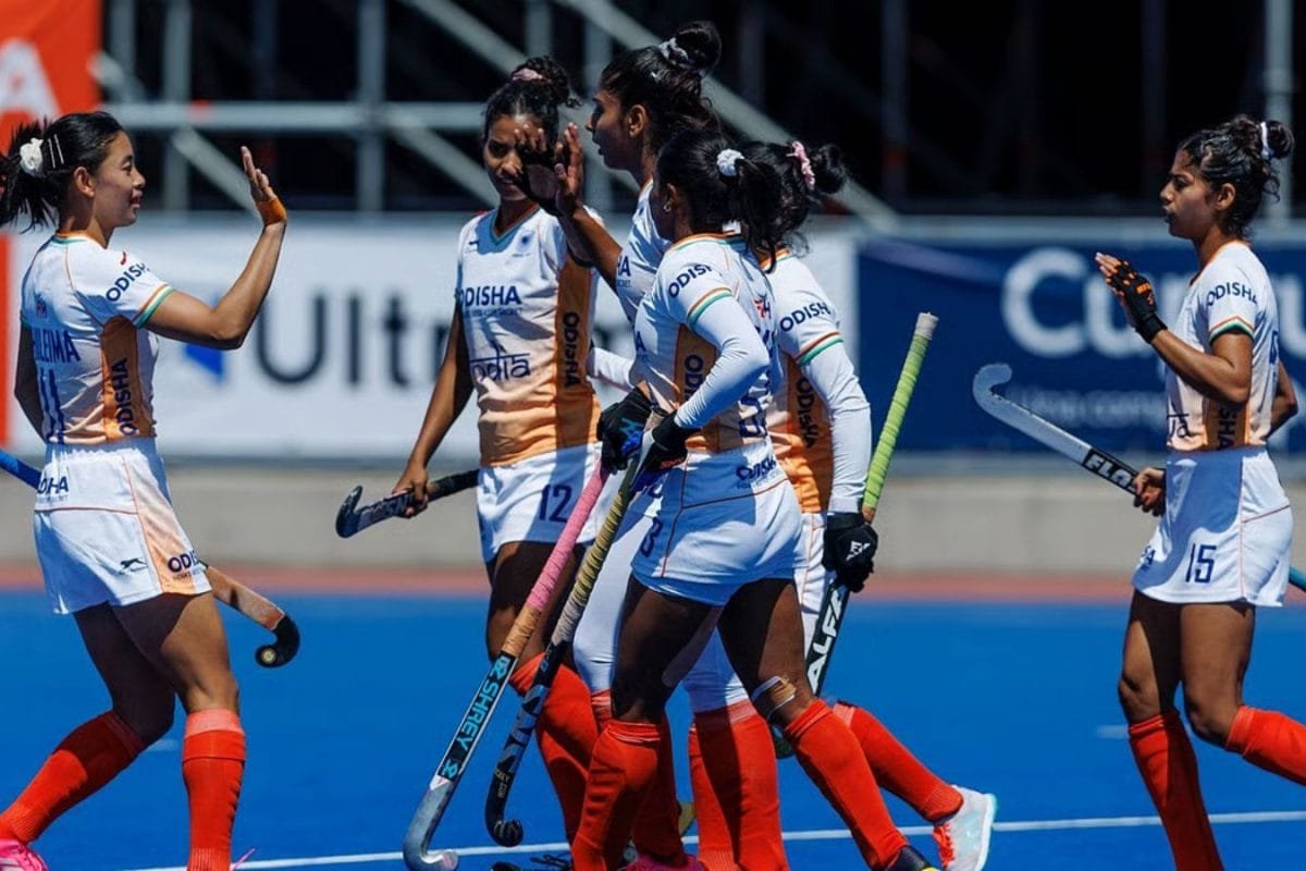 India Cruise Past Ireland 4-0 In Junior Women’s Hockey World Cup