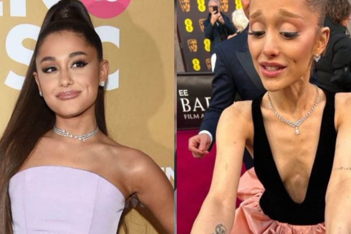 Ariana Grandes BAFTA Red Carpet Moment Raises Health Concern