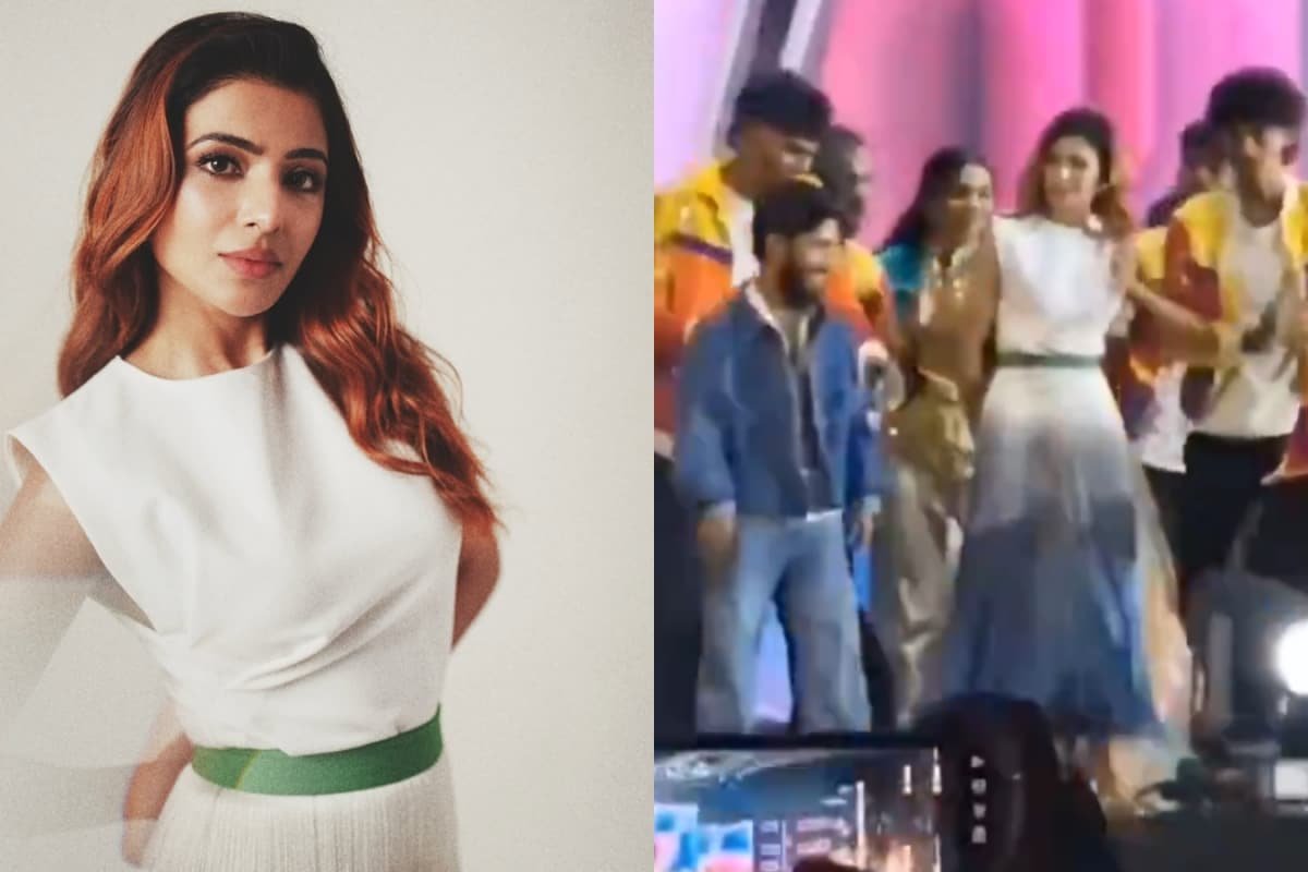 Samantha Ruth Prabhu Dances To Dippam Dappam Song With Fans In Chennai College, Video Goes Viral | Watch