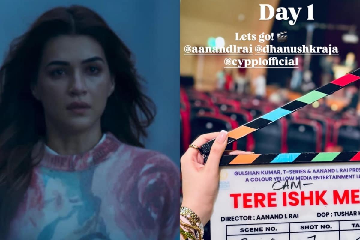 Kriti Sanon Starts Shooting For Tere Ishk Mein With Dhanush, Says Such A Good Feeling Being Back On Set