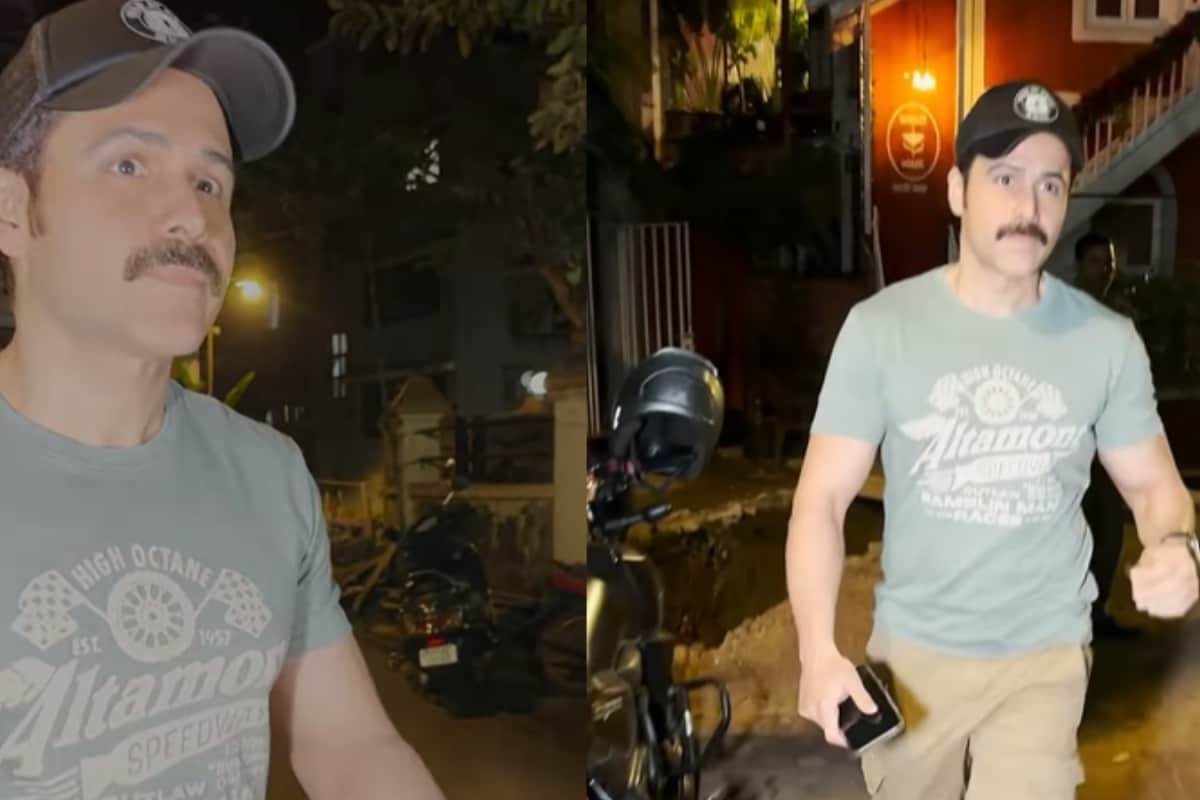 Emraan Hashmi Spotted Outside Malaika Arora’s Restaurant Scarlett House In Mumbai