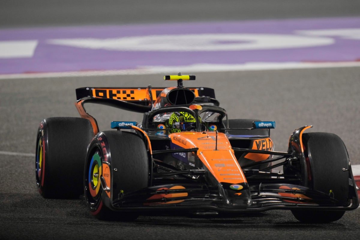 Bahrain GP: McLaren Dominate FP2 But Verstappens Struggles Continue