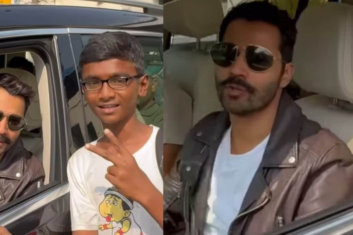 Watch: Varun Dhawan Stops His Car To Interact With Fans, Clicks Selfie