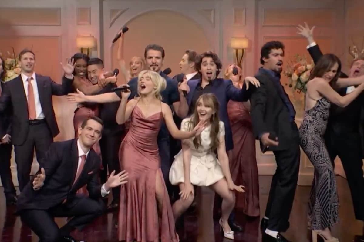 Watch: Sabrina Carpenter’s Off-Key Serenade And Bad Bunny’s Surprise Cameo Steal The Show On SNL50