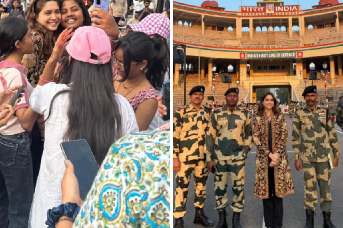 Watch: Sharvari Had This Much Fun At Attari-Wagah Border With Fans