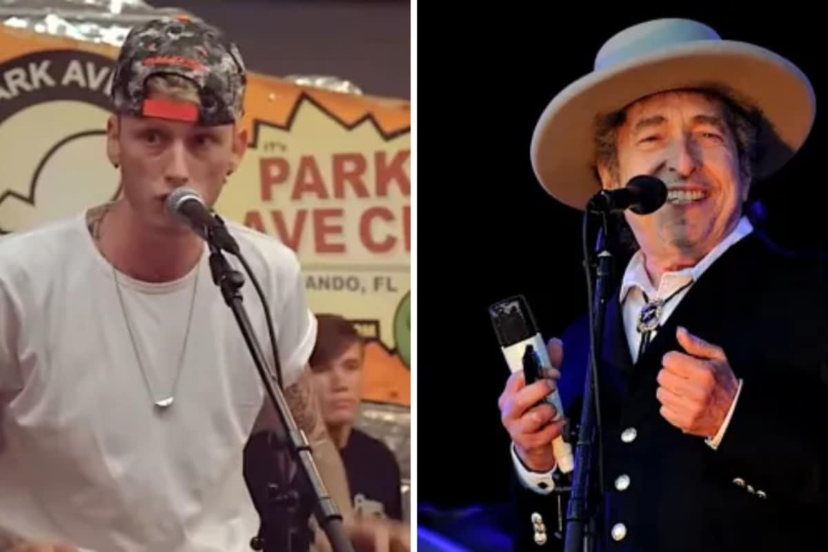 That Was So Cool: Machine Gun Kelly Reacts To Bob Dylan Sharing His 2016 Rap Video