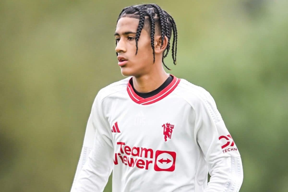 Manchester Uniteds Kid Messi JJ Gabriel Puts Up Enthralling Show Against Manchester City