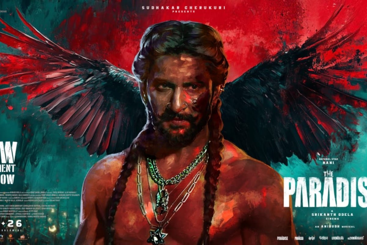 The Paradise First Glimpse: Intense Nani Leads A Pack Of Anguished Mob In Srikanth Odelas Film