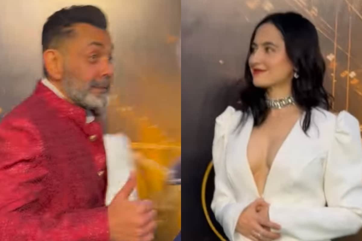 Bobby Deol Walks Past Sanjeeda Shaikh On IIFA Green Carpet. See Her Reaction | Video