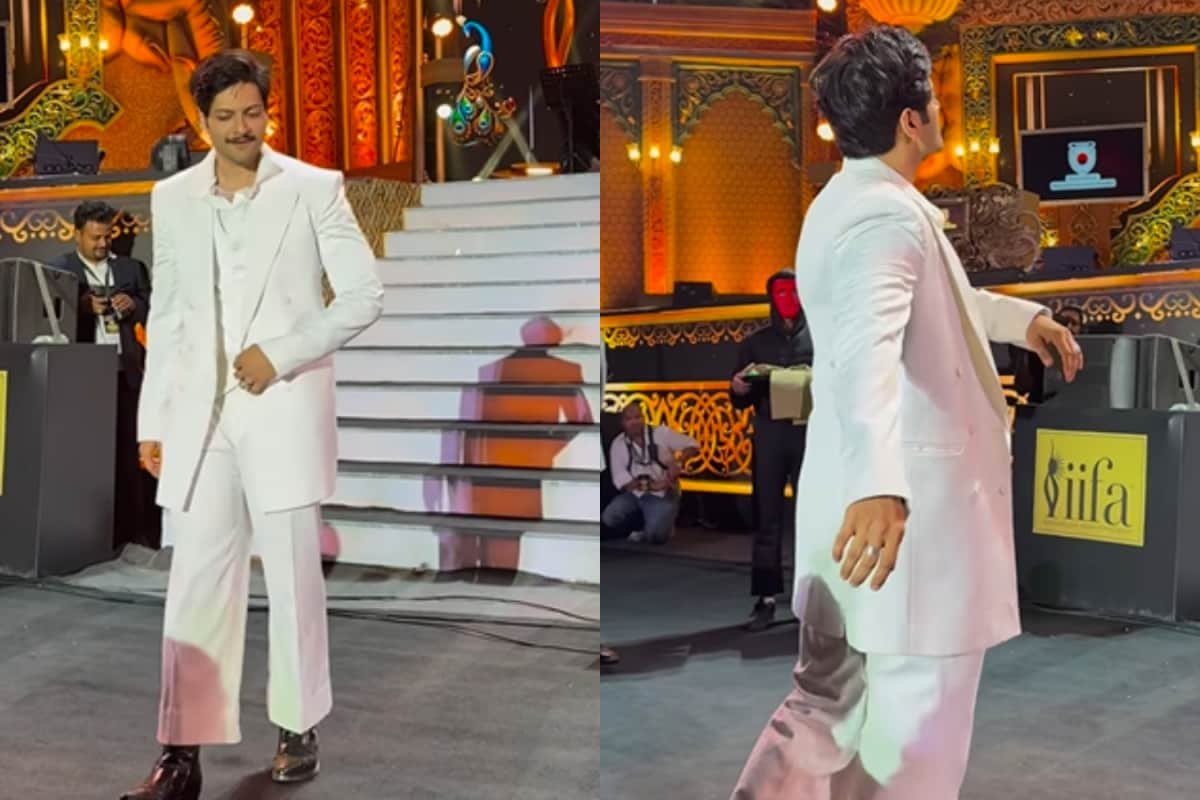 Ali Fazal Recreates Aditi Rao Hydaris VIRAL Gajagamini Walk From Heeramandi At IIFA 2025 | Watch